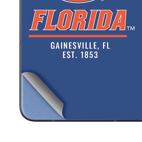 University of Florida Gainesville Est 1853 Blue Galaxy Z Fold5 5G Skin